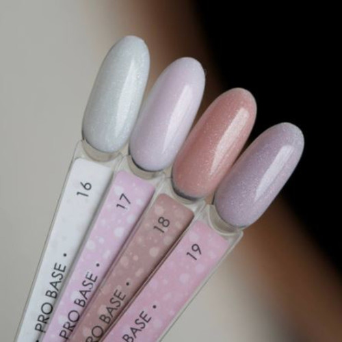 База DARK PRO base 18 розовый с шиммером,15 ml - Фото №3