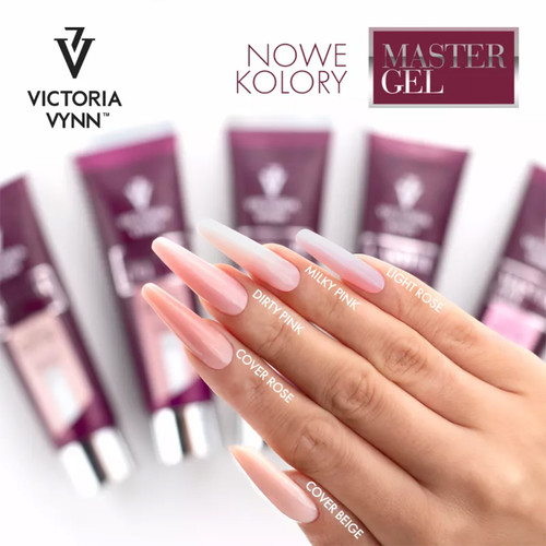Akrylożel do paznokci Victoria Vynn MASTER GEL 09 Dirty Pink 60 g - Фото №2