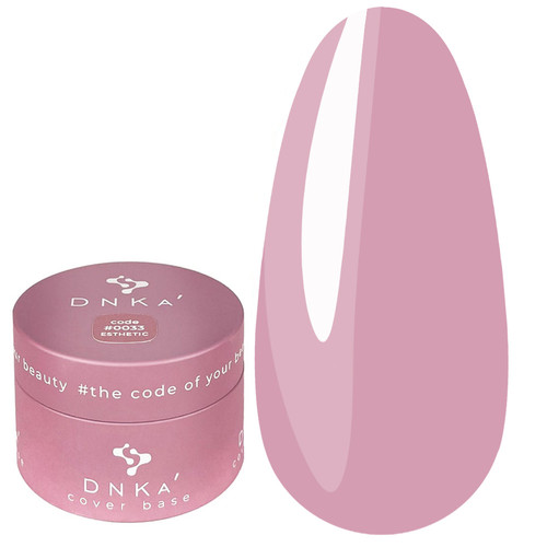 База для ногтей DNKa Cover Base №0033 Esthetic бледно-розовый 30 мл (DNKA0033-30) - Фото №1