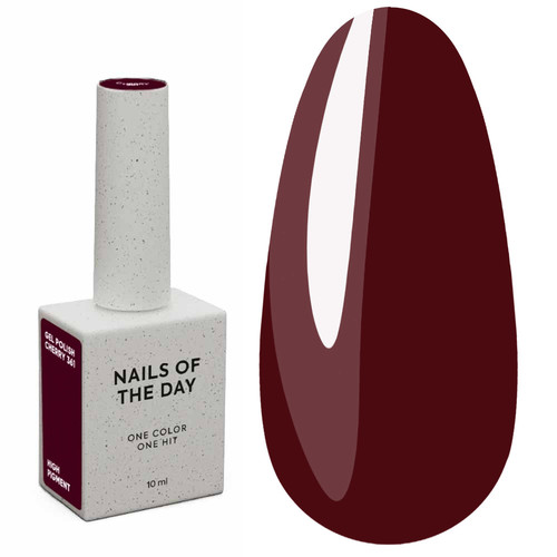 Lakier hybrydowy NAILSOFTHEDAY Let's special cherry, 10 ml (NOTDLcherry10) - Фото №1