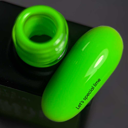 Lakier hybrydowy NAILSOFTHEDAY Let's special lime, 10 ml - Фото №2