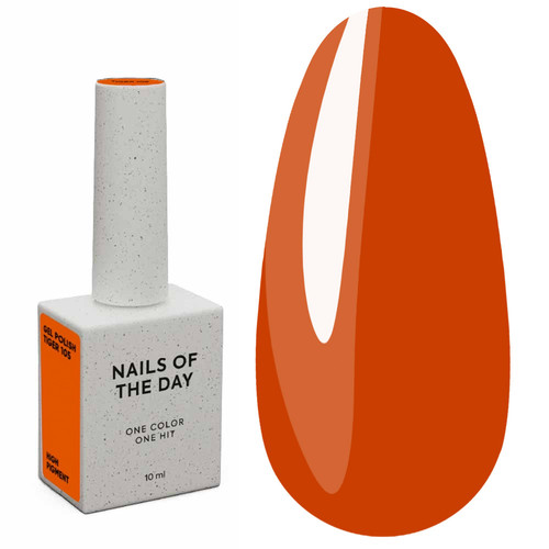 Lakier hybrydowy NAILSOFTHEDAY Let's special tiger, 10 ml - Фото №1