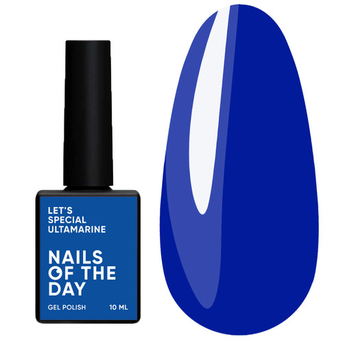 Lakier hybrydowy NAILSOFTHEDAY Let's special ultramarine, 10 ml - Фото №1