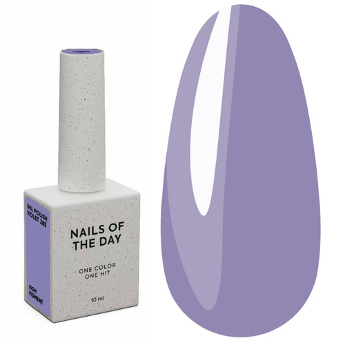 Lakier hybrydowy NAILSOFTHEDAY Let's special jasny fiolet, 10 ml - Фото №1