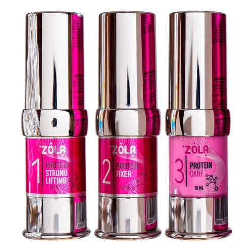 Zestaw ZOLA do laminacji Brow&Lash Protein Reconstruction System - Фото №1