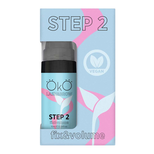 Состав OKO для ламинирования ресниц и бровей STEP 2 FIX&VOLUME 10 мл - Фото №2