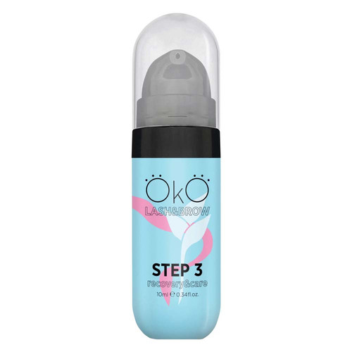 Środek do laminowania rzęs i brwi OKO STEP 3 CARE&RECOVERY 10 ml - Фото №1