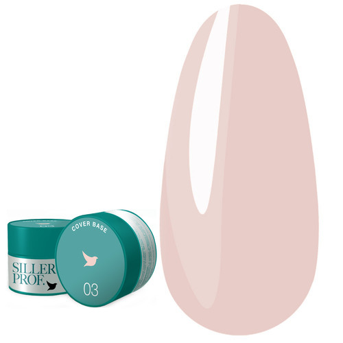 Base SILLER Cover №03 light pink 30 ml (19417) - Фото №1