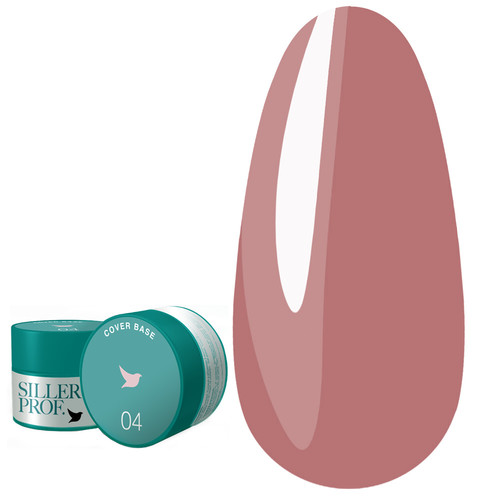 Base SILLER Cover №04 dark beige 30 ml (19418) - Фото №1