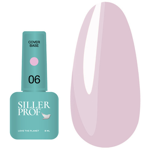 Baza hybrydowa Siller Cover №06 liliowy 8 ml (u0000006762) - Фото №1