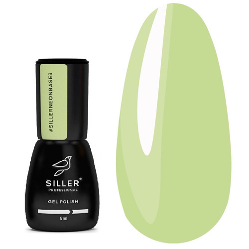 Base SILLER Neon №03 light green 8 ml (u0000010264) - Фото №1