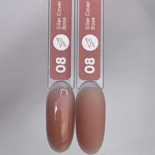 Base SILLER Cover №08 dark peach 8 ml - Фото №3