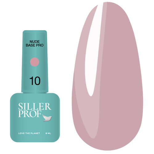 Baza hybrydowa Siller Nude Pro kolorówa №10 zakurzona róża 8 ml (u0000015999)
