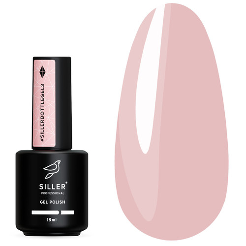 Siller Bottle Gel №003 peach pink 15 ml