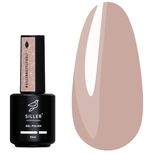 Siller Bottle Gel №007 dark beige 15 ml