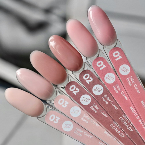 Base SILLER Cover №02 pink beige 8 ml (u0000000787) - Фото №2