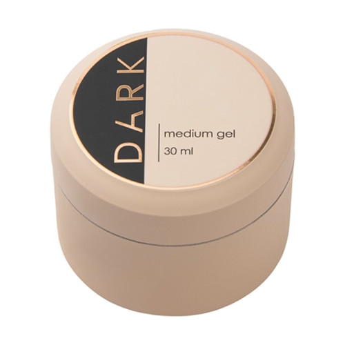 Гель для наращивания DARK Medium Gel №01 прозрачный 30 мл