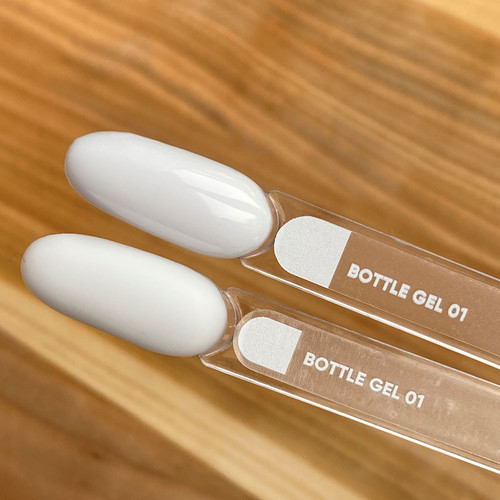 Żel przedłużający NAILSOFTHEDAYBottle gel 01 biały, 10 ml - Фото №3