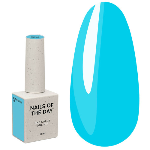 Żel przedłużający NAILSOFTHEDAYBottle gel 05 niebieski, 10 ml - Фото №1