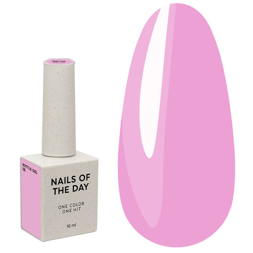 Żel przedłużający NAILSOFTHEDAYBottle gel 08 różowy, 10 ml - Фото №1
