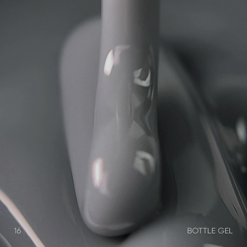 Żel przedłużający NAILSOFTHEDAYBottle gel 16 szary, 10 ml - Фото №2