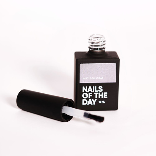 Żel przedłużający NAILSOFTHEDAYBottle gel przezroczysty, 10 ml - Фото №2