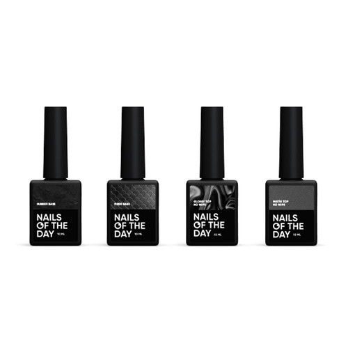Top hybrydowy NAILSOFTHEDAY Glossy top wipe, 10 ml - Фото №2