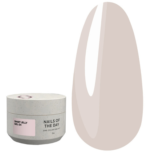Żel przedłużający NAILSOFTHEDAYJelly gel 04, 15 ml - Фото №1