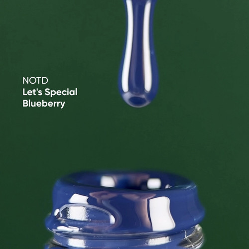 Lakier hybrydowy NAILSOFTHEDAY Let's special blueberry, 10 ml - Фото №2