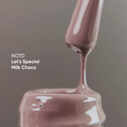 Lakier hybrydowy NAILSOFTHEDAY Let's special milk choco, 10 ml - Фото №2