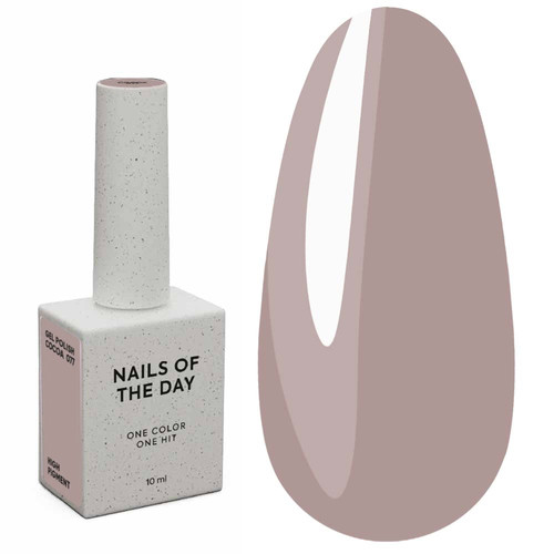 Lakier hybrydowy NAILSOFTHEDAY Let's special cocoa, 10 ml - Фото №1