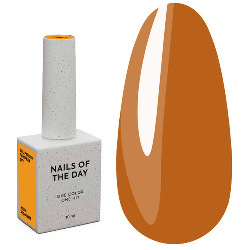 Lakier hybrydowy NAILSOFTHEDAY Let's special pumpkin, 10 ml - Фото №1