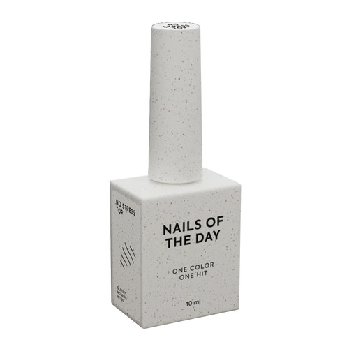 Top hybrydowy NAILSOFTHEDAY No stress top no wipe, 10 ml - Фото №1