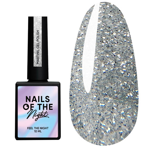 Lakier hybrydowy NAILSOFTHENIGHT Martini, 10 ml - Фото №1