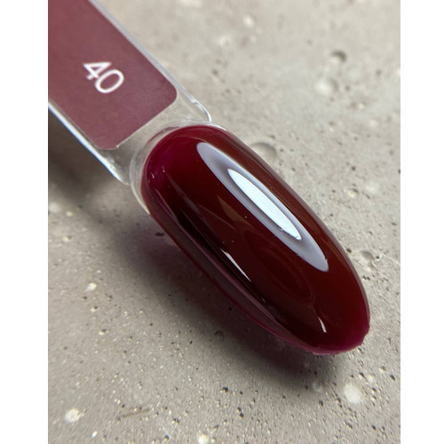 База DARK PRO base 40 темно-бордовый 15 мл - Фото №2