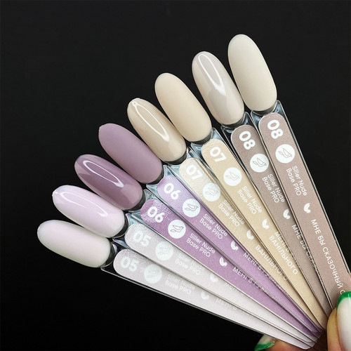 Baza hybrydowa Siller Nude Pro kolorówa №7 mleko i kawa 8 ml (u0000012672) - Фото №3