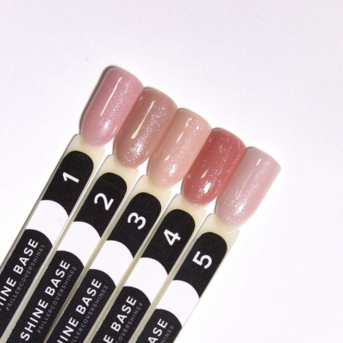 Base SILLER Cover Shine №03 nude with glitter 30 ml (u0000003192) - Фото №2