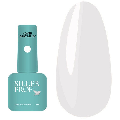 Base SILLER Cover Milky 8 ml (u0000005055) - Фото №1