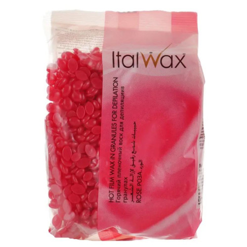 Wosk do depilacji ItalWax twardy w dropsach Rose Film Wax 500 g