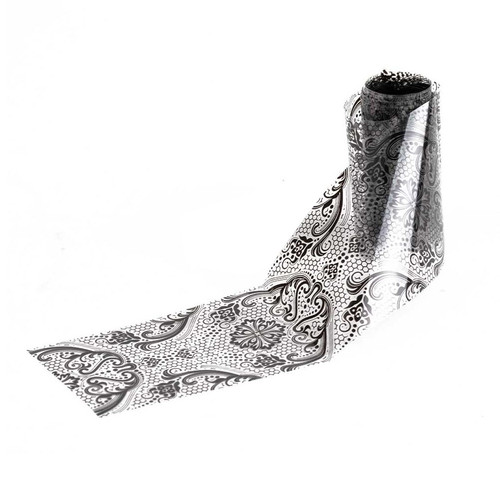 Folia transferowa GNBLAB do paznokci 80 cm Black Nr 14 - Фото №3