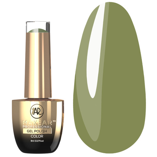 Lakier hybrydowy MAKEAR Regular 851 oliwka 8 ml - Фото №1