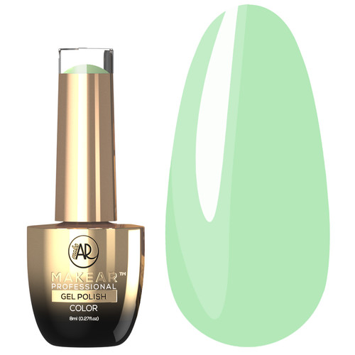 Lakier hybrydowy MAKEAR Regular 910 mięta 8 ml - Фото №1
