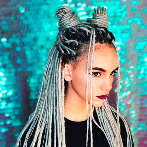 Dreadlocks (Two bunches)