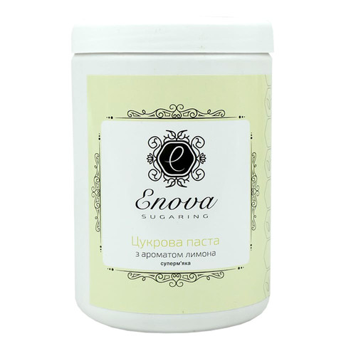 Pasta cukrowa Enova żółta o smaku cytrynowym (super miękka) 1400 g