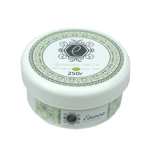 Pasta cukrowa Enova zielona z bergamotką (miękka) 250 g