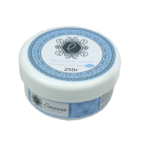 Pasta cukrowa Enova niebieska z jaśminem (twarda) 250 g