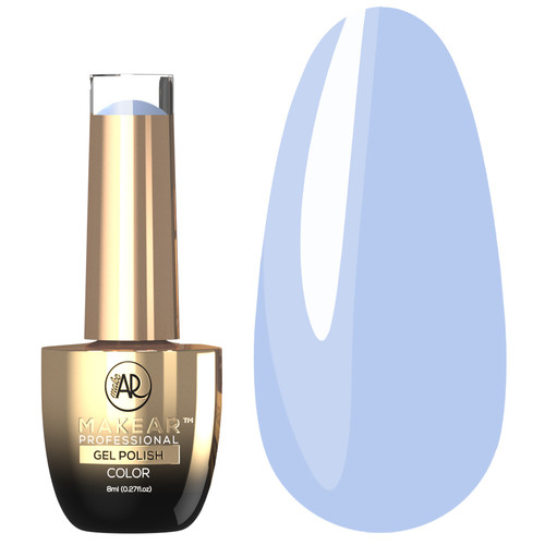 Lakier hybrydowy MakeAR Glow in Dark 811 niebieski 8 ml - Фото №1