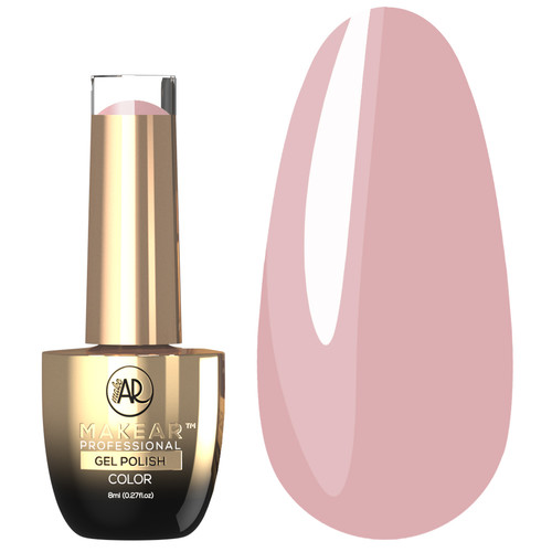 Lakier hybrydowy MakeAR Glow in Dark 814  różowy 8 ml - Фото №1