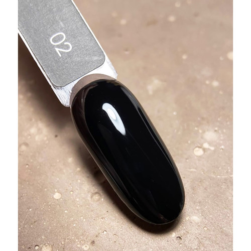 Gel polish DARK New collection 02 black 10 ml - Фото №4