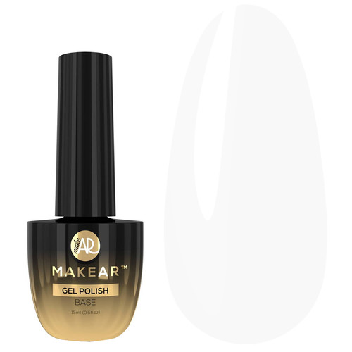 База для ногтей MAKEAR Builder Base Milky 15 мл - Фото №1